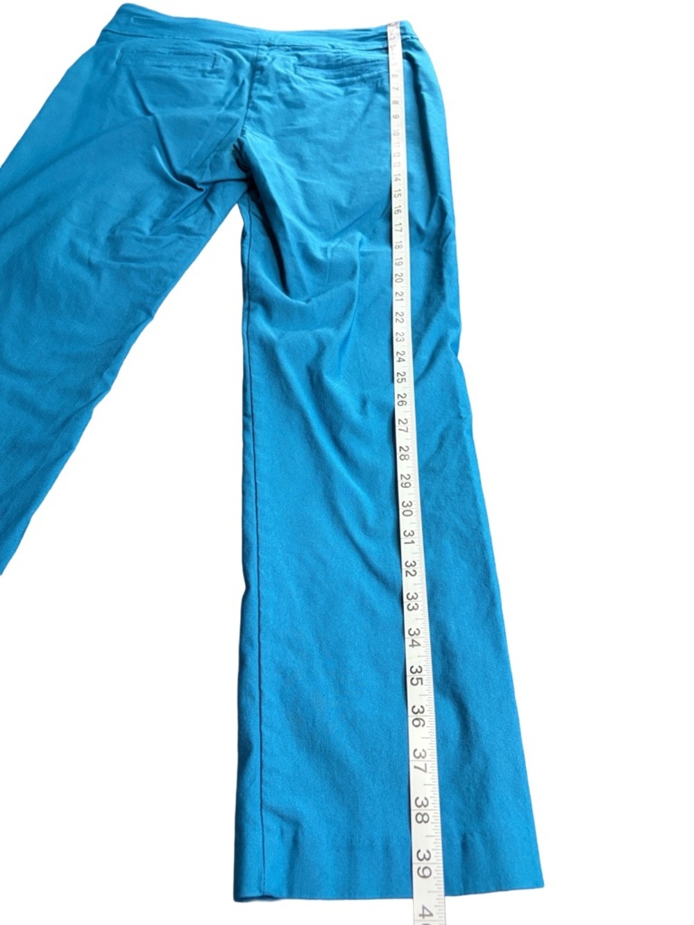 Kim Rogers Teal Pull-On Pants - Picture 9 of 11